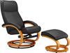 Home affaire Relaxsessel Paris TV-Sessel, Sessel mit Hocker, Wohnzimmer, Schlaffunktion manuell (Set, 2-St, bestehend aus Sessel und Hocker), verstellbar, Microfaser, NaturLEDER, Webstoff, Sitzhöhe 46 cm Bild 4