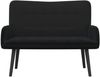 vidaXL 2-Sitzer Sofa Schwarz 115 x 61 x 87 cm Samt (V) 42028918 Bild 4
