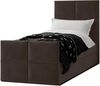 AX LIVING Boxspringbett Braun Aleyna Bett 80 x 200 mit Bettkasten Bild 2