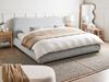 Bett mit Stauraum BLAGNAC Stoff Hellgrau 180 x 200 cm Bild 3