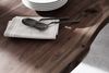 Baumkantentisch >Calabria< in Akazie walnuss/anthrazit - 220x79,5x100 (BxHxT) Bild 5