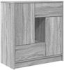 vidaXL Sideboard mit Schubladen und Türen Grau Sonoma 70,5x34x74,5 cm 861846 Bild 2