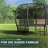 HOMALL Gartentrampolin Trampolin,Kindertrampolin mit Sicherheitsnetz und Leiter, Ø 228 cm, Ø305/366/427cm,gepolstertes Gestell,150kg,Schutzranabdeckung Bild 4