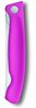 Victorinox Swiss Classic Faltbares Gemüsemesser Wellenschl. pink Blister Bild 5