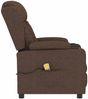 vidaXL Massagesessel Braun Stoff 339062 Bild 3