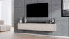 AX LIVING Designer Lowboard beige Loriano 2x100 cm TV Schrank Kaschmir Bild 3