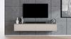 AX LIVING Designer Lowboard beige Loriano 2x100 cm TV Schrank Kaschmir Bild 4