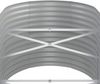 vidaXL Hochbeet Verzinkter Stahl 368x80x68 cm Anthrazit 318966 Bild 5