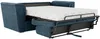 Vente-unique - RIZORA Sofa Stoff Blau - B 223 cm96 cm x H 88 cm x L 230 cm Bild 5
