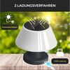 PRIISF LED Solarleuchte LED Solar Tischlampe Mobile Akku Tischleuchte Außen Schreibtischlampe, Dimmbare, Solartischlampen mit Lichtsensor, Wasserdicht IP54, Aussen Lampe Akku USB, Neutralweiß, Warmweiß, 2in1 USB und Solar Aufladbar Kabellose Lampe Gart... Bild 3