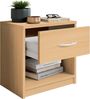 Nachtkommode PEPE Buche 1 Schublade ca. 39 x 41 x 28 cm Bild 4