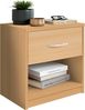 Nachtkommode PEPE Buche 1 Schublade ca. 39 x 41 x 28 cm Bild 3