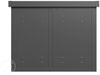 GFP Primeyard Geräteschrank Metall 135x55x112 cm Gartenschrank Schiebetür anthrazit inkl. Fußboden Bild 4