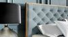 99rooms Galaxy Boxspringbett 140x200 cm Velours MONOLITH Silber Bild 4