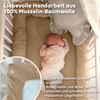 lilimaus Spannbettlaken Musselin Spannbettlaken Baby 60x120 70x140 - Bettlaken Babybett, (1 Stück), Kinderbettlaken 100% Baumwolle, atmungsaktiv für Babybett Bild 3