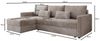 Luxusbetten24 Schlafsofa Designer Sofa Roma in Cord, mit Stauraum und Schlaffunktion Bild 2