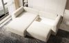 Ecksofa Sofa FLAVIO mit Schlaffunktion Stoff Castel Dunkelgrau Ottomane Links Bild 3
