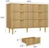 GarveeMore Kommode mit 4/ 5 / 6 Schubladen Sideboard Komodenschrank Schubladenschrank Bild 2