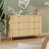 GarveeMore Kommode mit 4/ 5 / 6 Schubladen Sideboard Komodenschrank Schubladenschrank Bild 4
