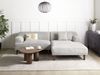 Ecksofa 3-Sitzer HOLT Stoff Hellgrau linksseitig Bild 3