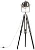 vidaXL Stativlampe Schwarz Mango Massivholz 171 cm 286105 Bild 5