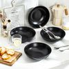 vancasso MODA Suppenteller Steingut 4er Set Pasta Salat Nudel Schalen Bild 5