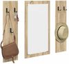 vidaXL Wandmontierter nachttisch Sonoma-Eiche 96 x 1,5 x 90 cm 874533 Bild 3