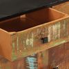 vidaXL Sideboard 140x35x70 cm Altholz Massiv und Metall 355845 Bild 5