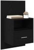 vidaXL Nachttisch 2 pcs Schwarz Eichen-Optik 50 x 32,5 x 80cm 880479 Bild 3