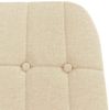 vidaXL Relaxsessel Creme Stoff 4102645 Bild 5