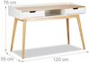 Schreibtisch 2 Schubladen Bild 3