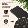 Casaria Wandregal mit Halterung, MDF, Schwarz / Matt, 70 x 23 x 3,8cm Bild 2