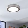 Eglo 96677 Smart Light LED Aufbauleuchte FUEVA-C Ø22,5cm rund 2700-6500K dimmbar in nickel-matt mit Connect Funktion Bild 3