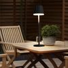 LED Solarleuchte, Tischlampe anthrazit, H 41 cm Bild 2