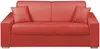 Vente-unique - EMIR Sofa Kunstleder Rot - B 223 cm94 cm x H 85 cm x L 204 cm Bild 5
