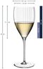 Leonardo Rieslingglas Poesia, Weinglas, Riesling, Wein Glas, Kristallglas, Klar, 350 ml, 069163 Bild 2