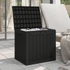 vidaXL Gartenbox Schwarz 55,5x43x53 cm Polypropylen 364164 Bild 3