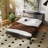 Metallbett 200 x 140 cm,Stauraum-Kopfteil mit 1 Steckdosen, 2 USB-Ladeanschlüssen Bild 5