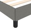 vidaXL Polsterbett, Stoff, 33,5 cm, Dunkelgrau, 120x190 cm Bild 3