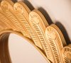 Wand Spiegel, Kunststoff, Gold, 40 cm Bild 2