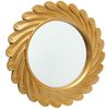 Wand Spiegel, Kunststoff, Gold, 40 cm Bild 1