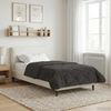 vidaXL Ganzjahresbettdecke Gepolstert Anthrazit 135 x 200 cm 42026229 Bild 4