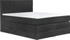 Home affaire Boxspringbett SELJORD mit Bettkasten, Matratze und Topper, Breite 160 oder 180 cm, Bonnell- oder Taschenfederkernmatratze (H2, H3, H4), mit Knopfheftung Bild 2