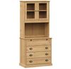vidaXL Highboard VIGO 80x40x176 cm Massivholz Kiefer 3200583 Bild 2