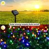 Ophy LED Solarleuchte LED Solar-Lichterkette (12 m, 100 LEDs, 8 Modi) – wasserdicht, solarbetrieben – für Garten, Hochzeit, Party & Weihnachten Bild 2