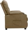 vidaXL Relaxsessel Cappuccino-Braun Kunstleder [339124] Bild 3