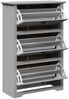 vidaXL Schuhregal BODO Grau 80x35x118 cm 4016883 Bild 5