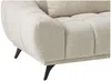 Vente-unique - Ecksofa rechts mit verstellbarer Rückenlehne - Strukturstoff - Beige - MAVIRO Bild 4