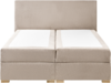 Boxspringbett mit Stauraum Stoff MAJOR 140 x 200 cm Taupe Bild 5