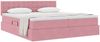 vidaXL Aufbewahrungsbett mit Matratze mit Kopfteil Rosa 90 x 200 cm 3371002 Bild 3